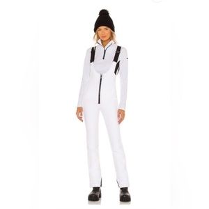 Goldbergh Phoebe ski salopettes in white size 6 NWT
